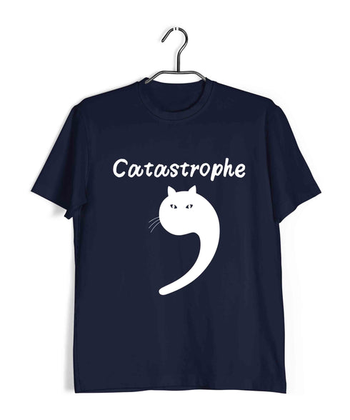 Cats CATASTROPHE The classics Casual Graphic Printed T-Shirt for Men